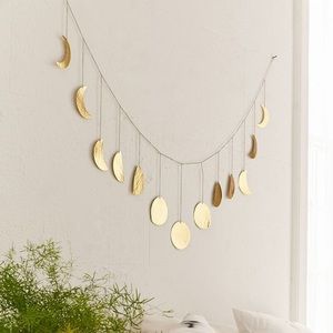 Urban Outfitters Moon Phase Wall Hanging